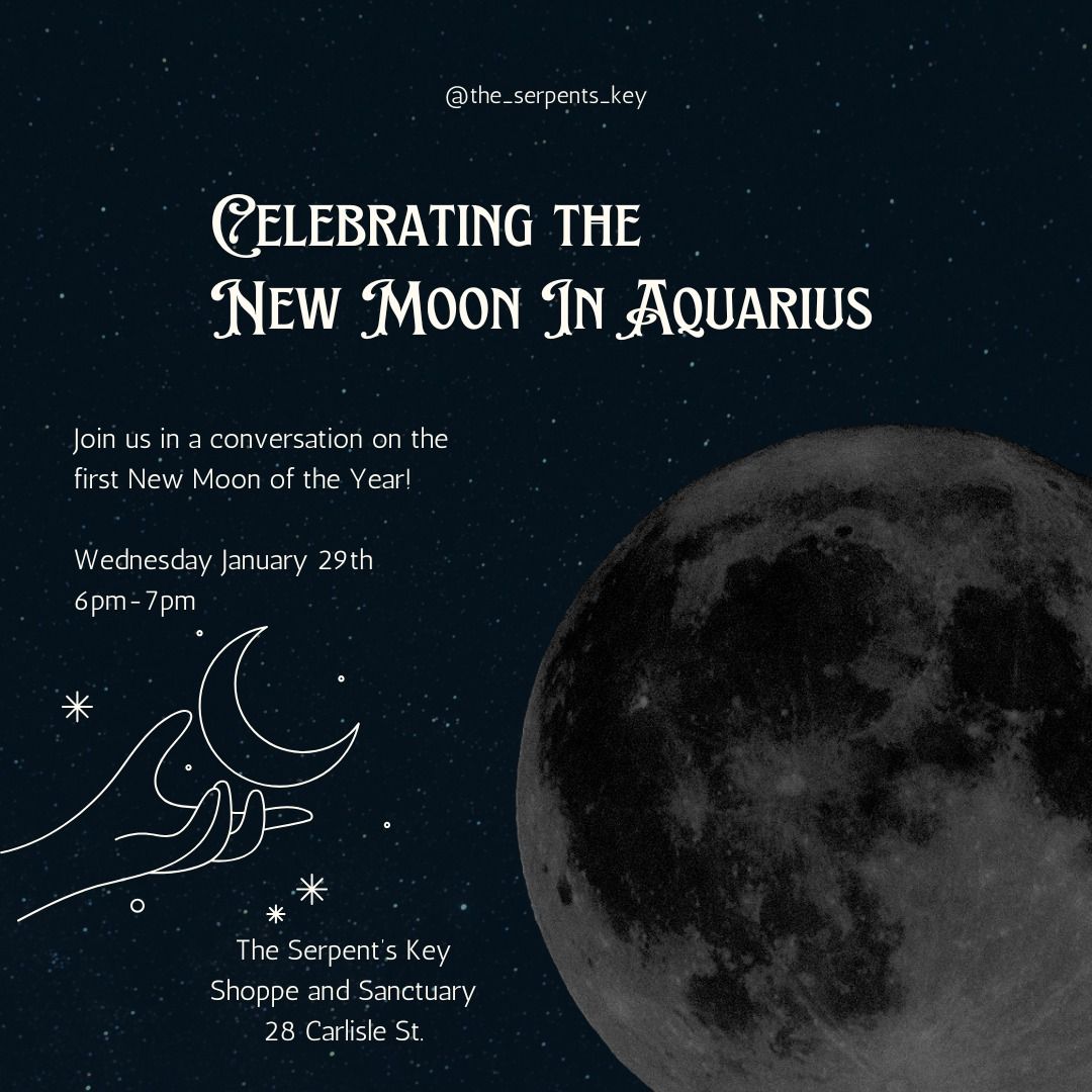 Celebrating the New Moon in Aquarius 