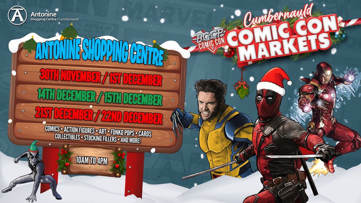 Cumbernauld Comic Con Christmas Markets