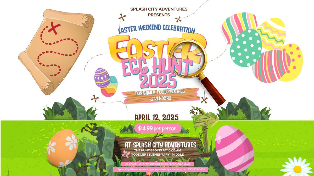 Easter Egg Hunt at Splash City Adventures