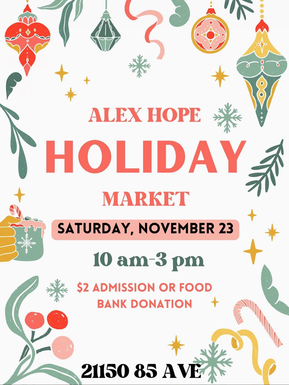 Alex Hope Holiday Market 