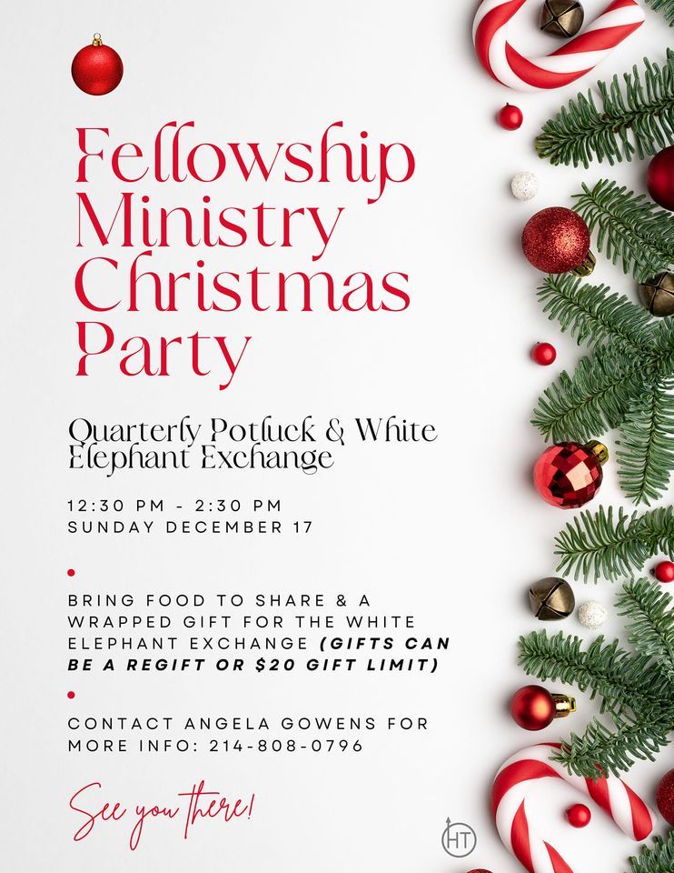 Quarterly 3rd Sunday Potluck & White Elephant Exchange