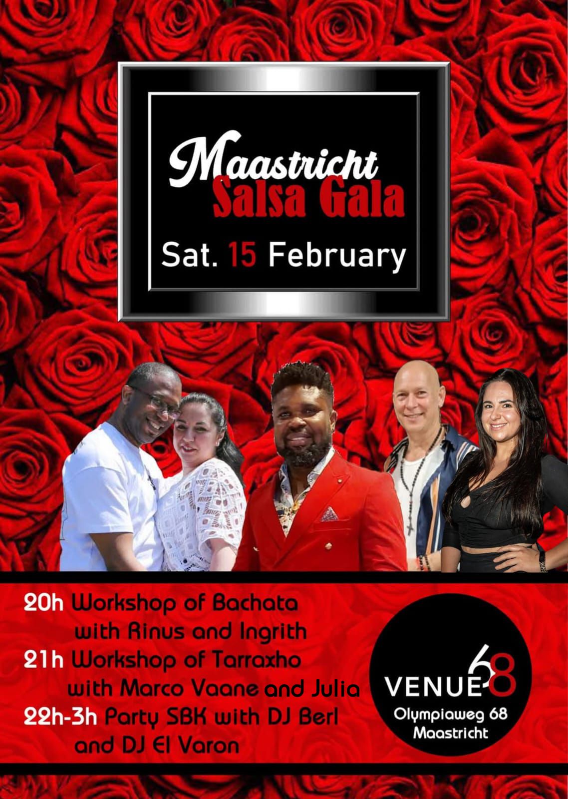 Maastricht Salsa Gala Sat. 15 February 2025