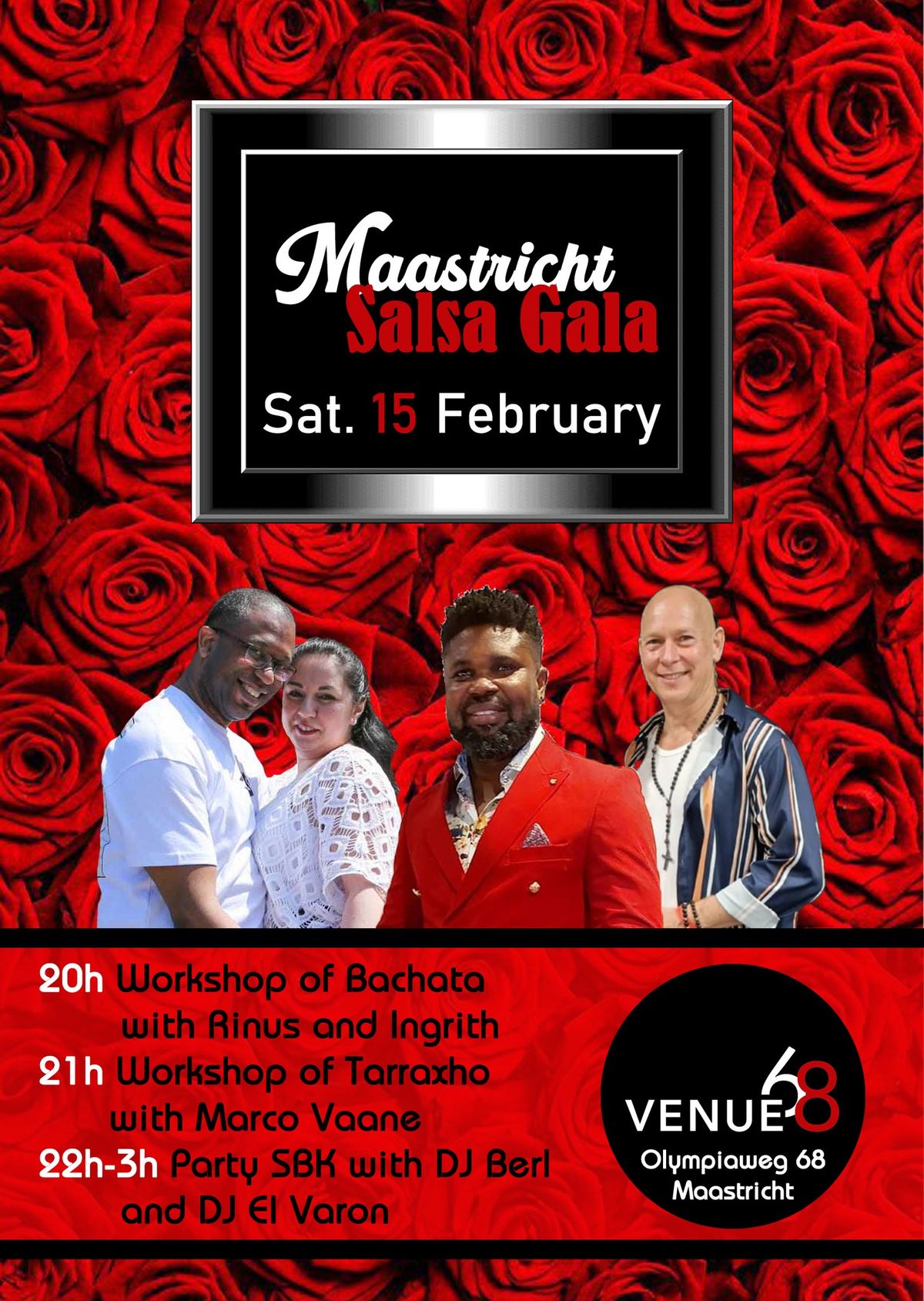 Maastricht Salsa Gala Sat. 15 February 2025