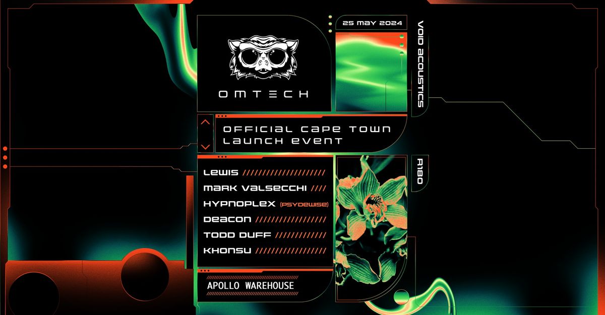 OMTECH OFFICIAL LAUNCH EVENT CAPE TOWN