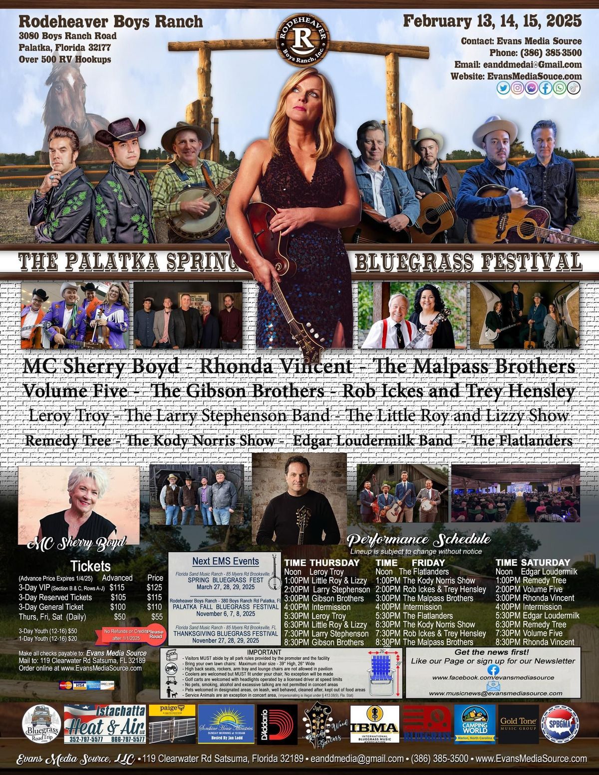 Palatka Spring Bluegrass Festival