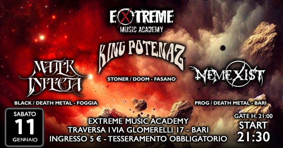 KING POTENAZ + MATER INFECTA + NEMEXIST