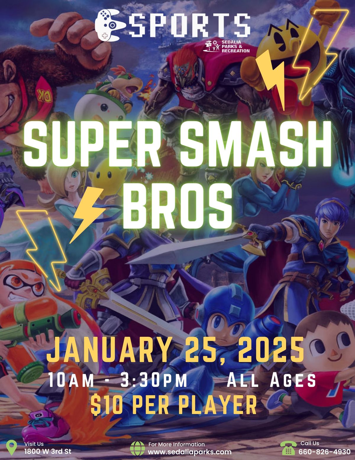 Esports Tournament - Super Smash Bros