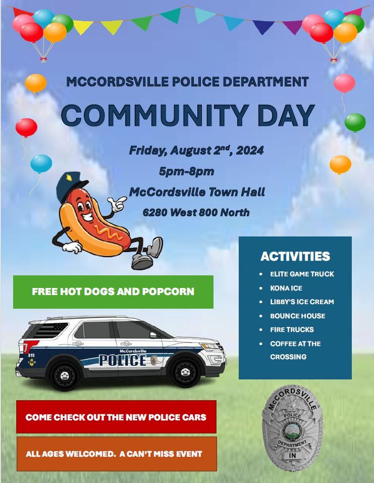 McCordsville Police Department Community Day 2024