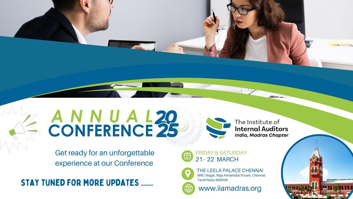 Annual Conference 2025 | 21 \u2013 22 March | The Leela Palace Chennai