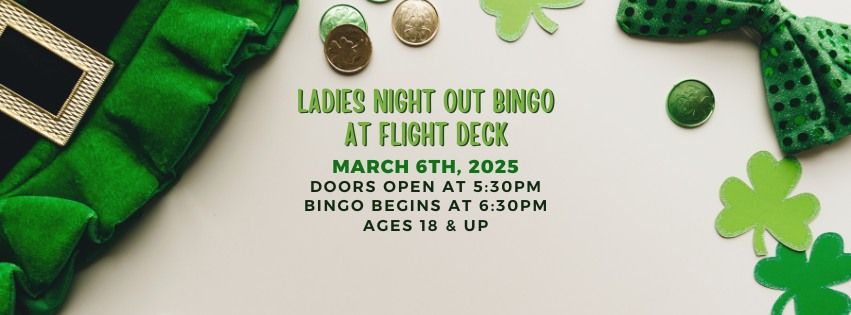 Ladies Night Out BINGO at Flight Deck