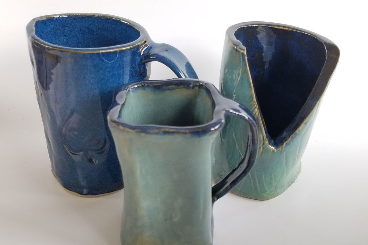 Hand Building Ceramic Mugs