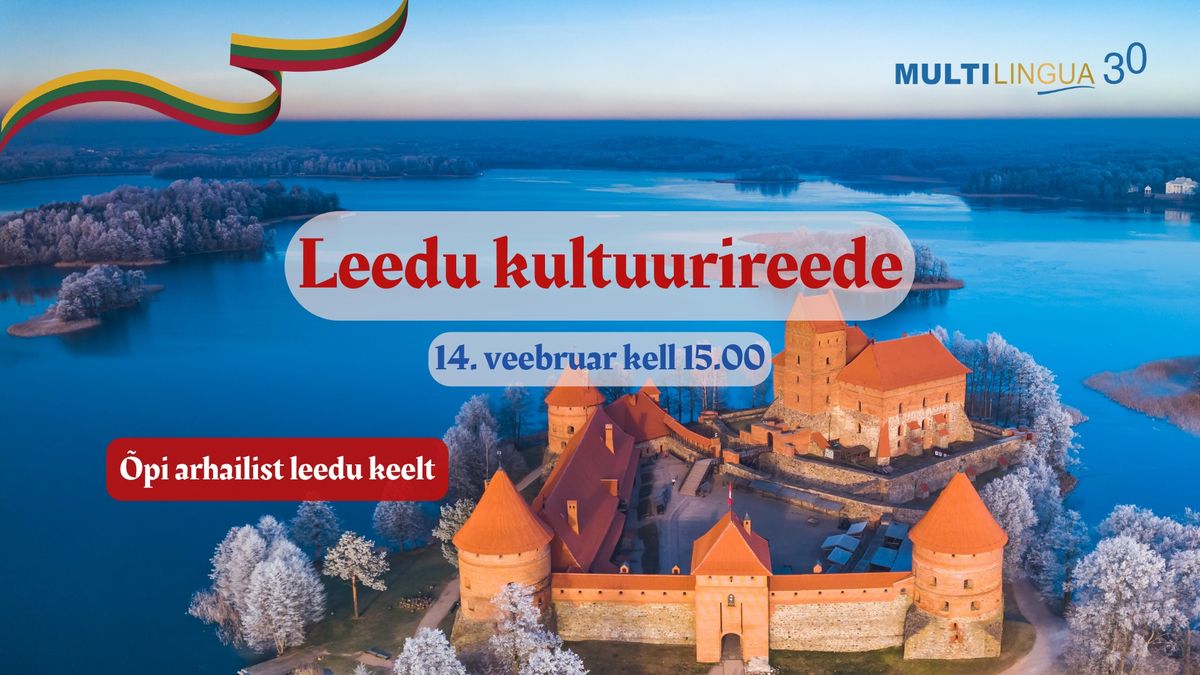 Leedu kultuurireede \/\/ Lithuanian Culture Friday