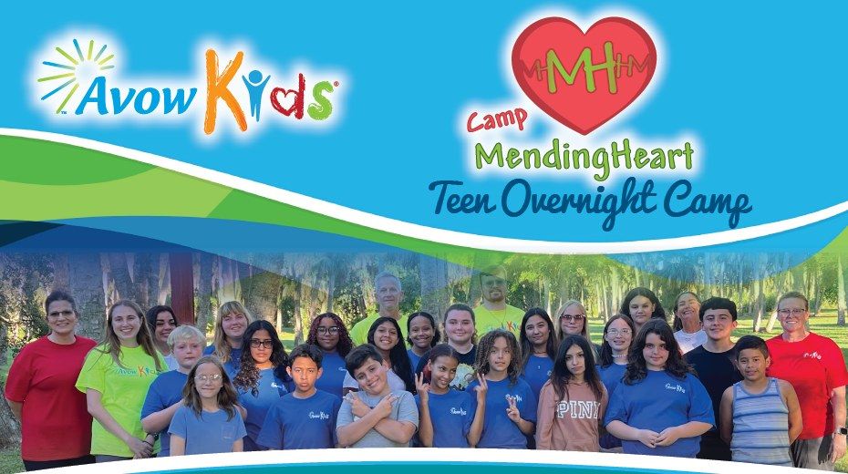 Avow Kids Camp Mending Heart - Teen Overnight Camp