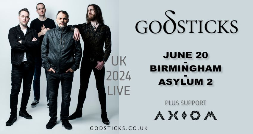 GODSTICKS + AXIOM - Live at The Asylum 2, Birmingham