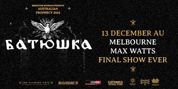 Batushka - The Final Rite - Melbourne