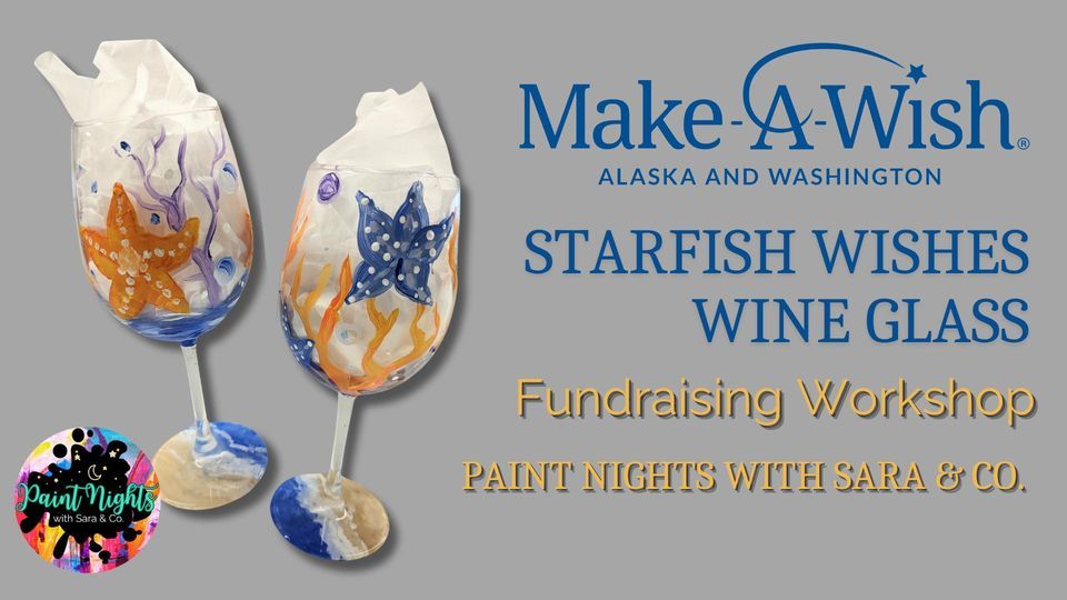 Starfish Wine Glass Painting Workshop