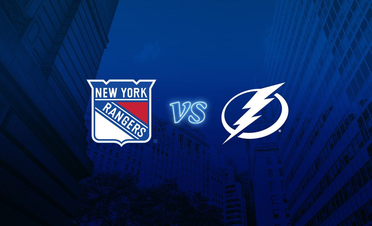 Tampa Bay Lightning at New York Rangers