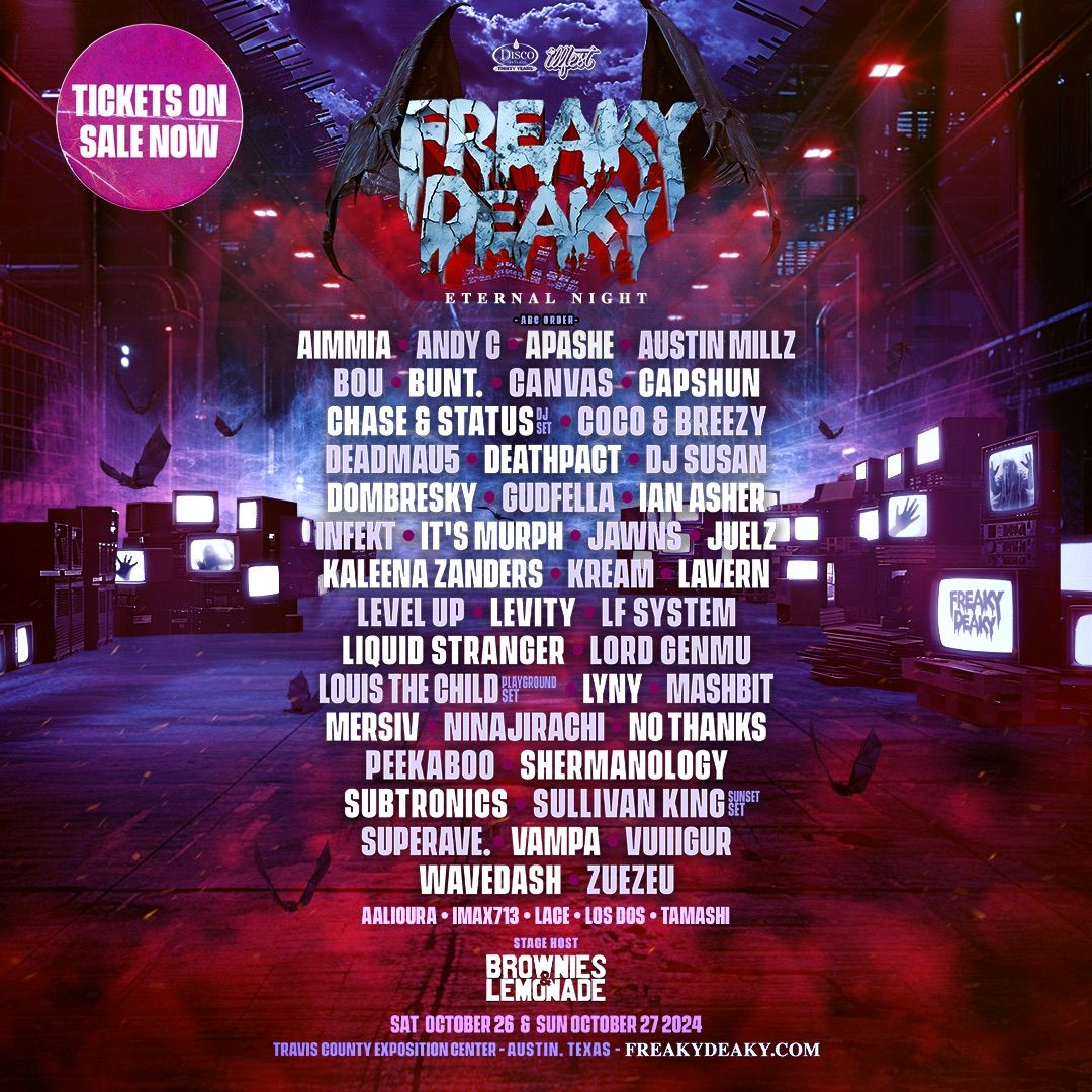 Freaky Deaky - 2 Day Pass (18+)