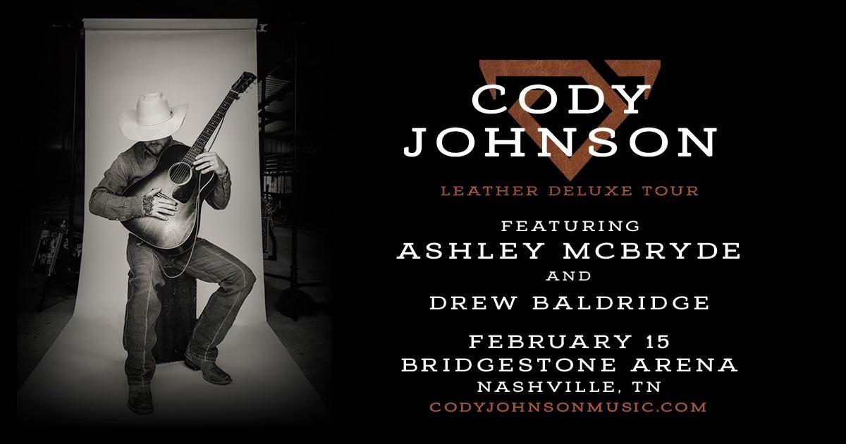 Cody Johnson - Leather Deluxe Tour