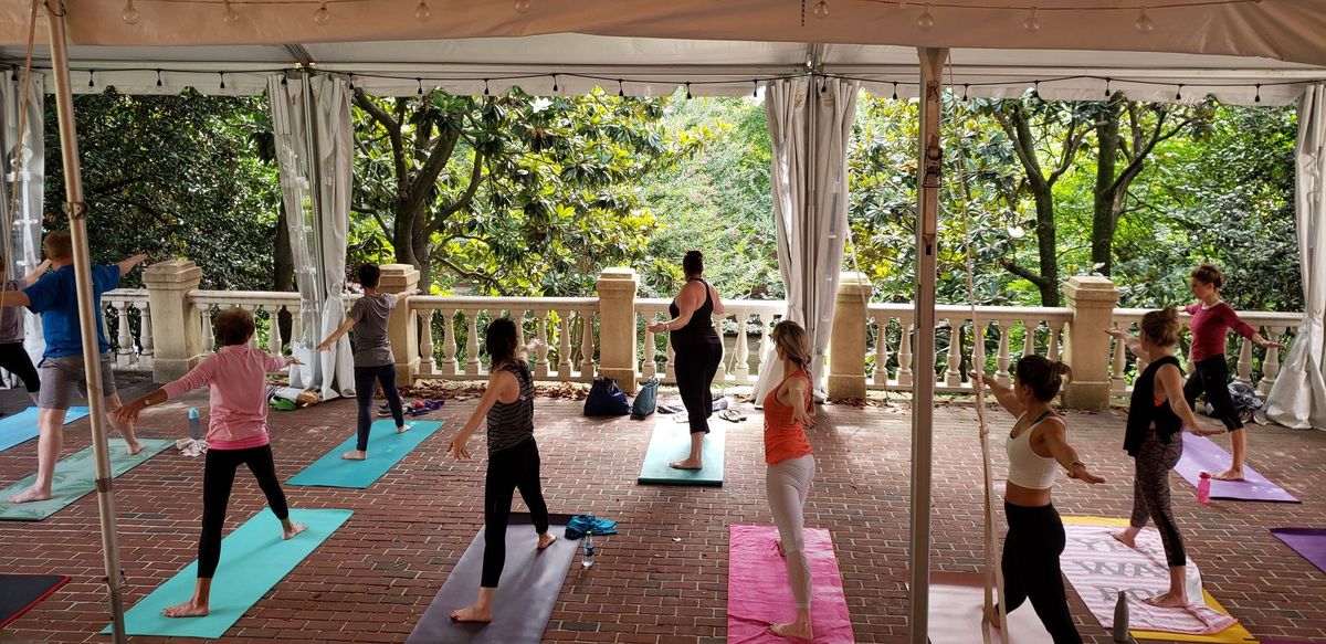 Yoga on the Magnolia Terrace