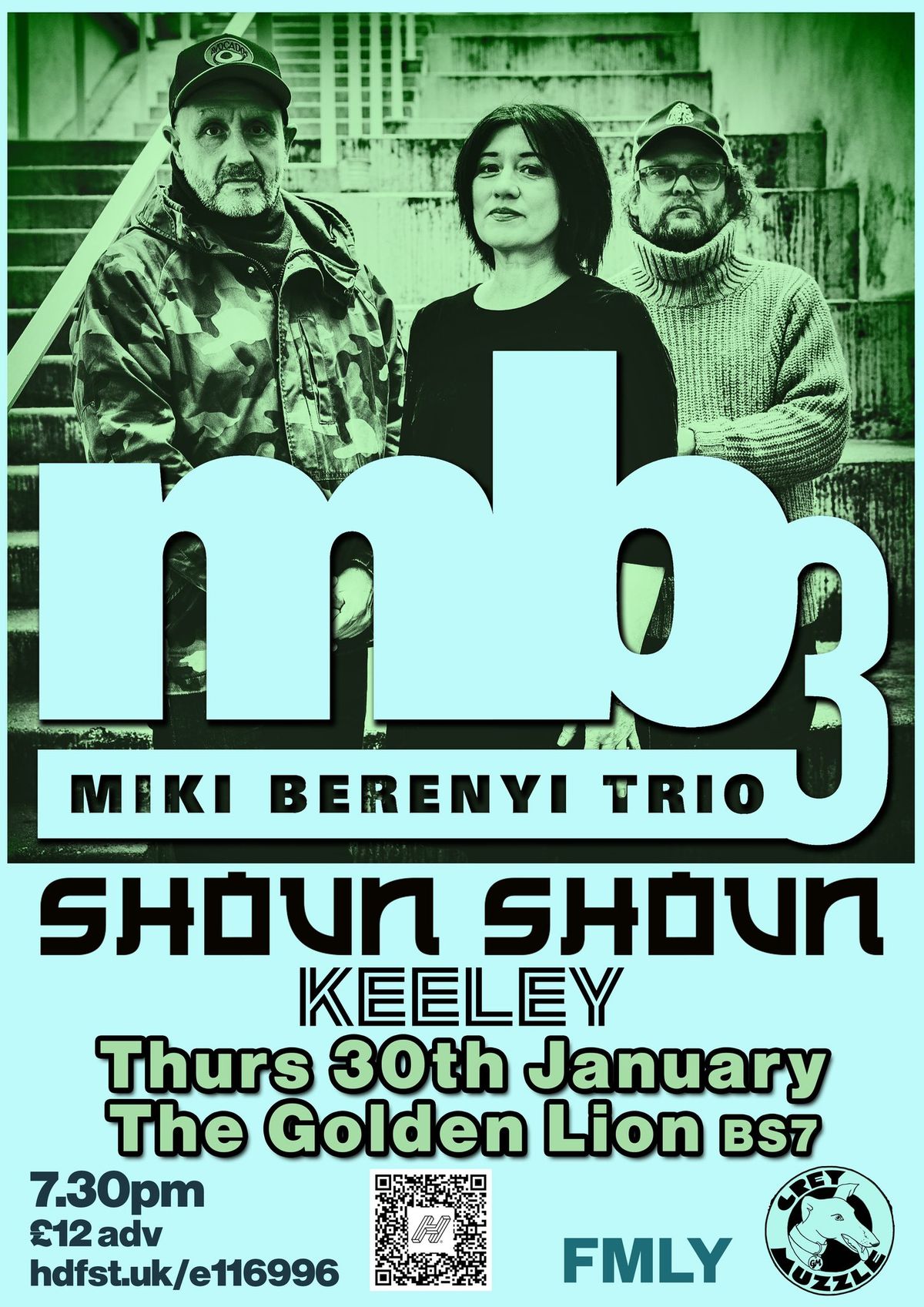 Miki Berenyi Trio + Shoun Shoun + Keeley