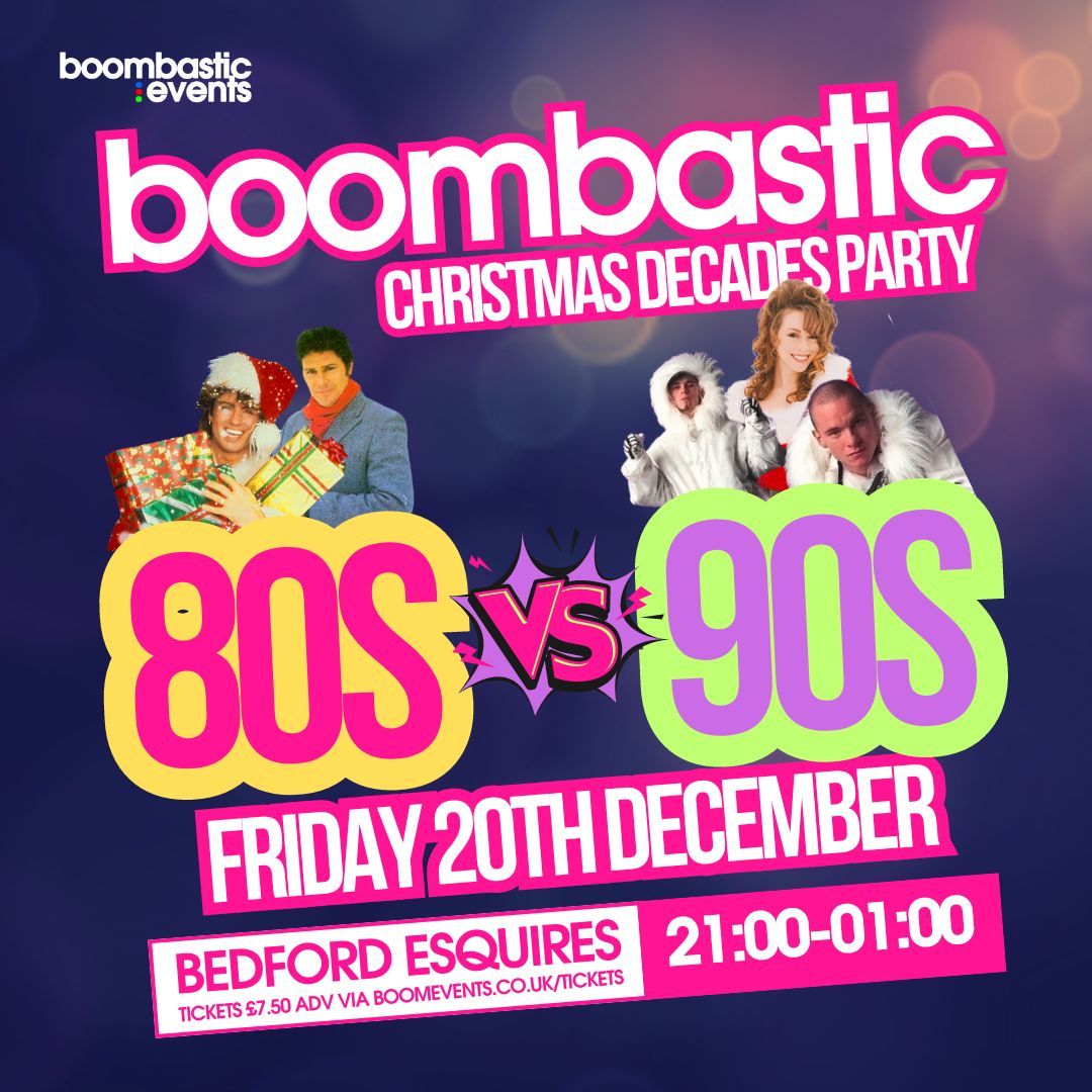 Boombastic's 80s vs 90s Christmas Party!