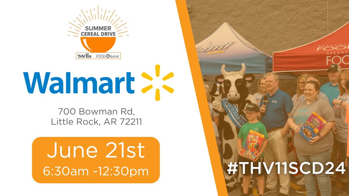 Little Rock Walmart SCD Community Site LIVE with Tom Brannon