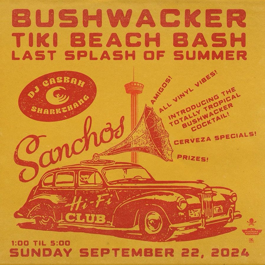 Bushwacker Beach Bash with DJ Casbah & Sharkthang