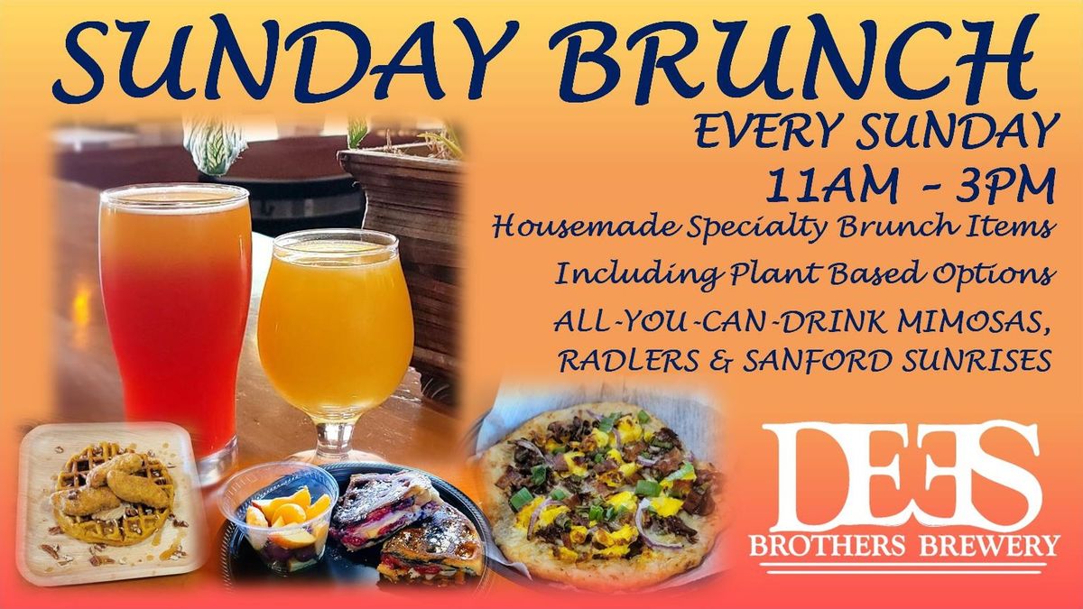 SUNDAY BRUNCH @ DEES BROTHERS BREWERY