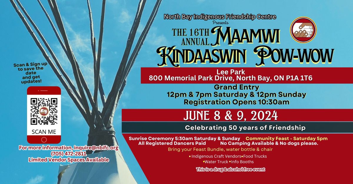 16th Annual Maamwi Kindaaswin Pow-Wow