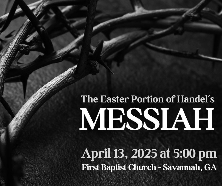 Handel's "MESSIAH" (Easter Portion)