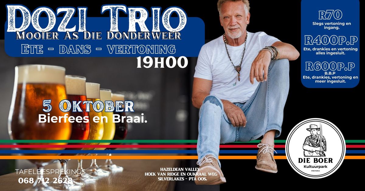 Dozi Trio - Bierfees en braai.