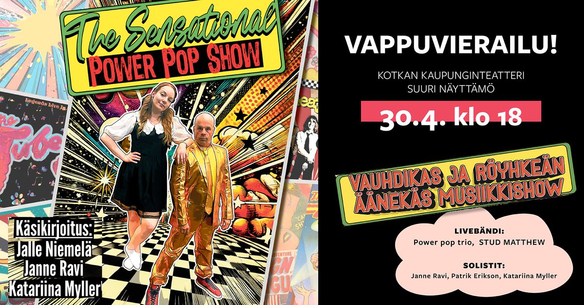 VAPPUNA! \ud83d\udc49 The Sensational Power Pop Show! \ud83d\udd25\ud83d\udd25\ud83d\udd25