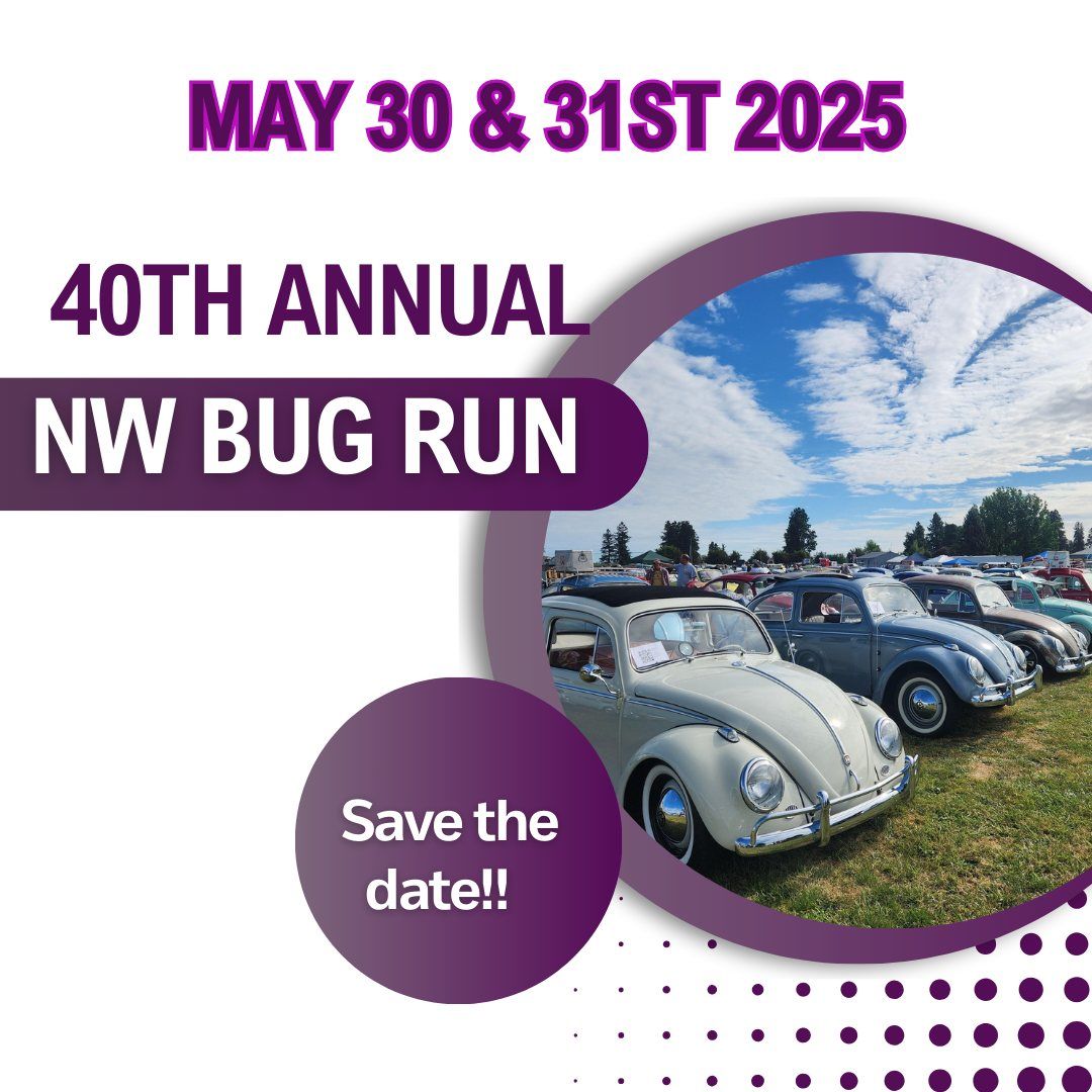 40th Annual NW Bug Run @ Woodburn Dragstrip, Woodburn OR 