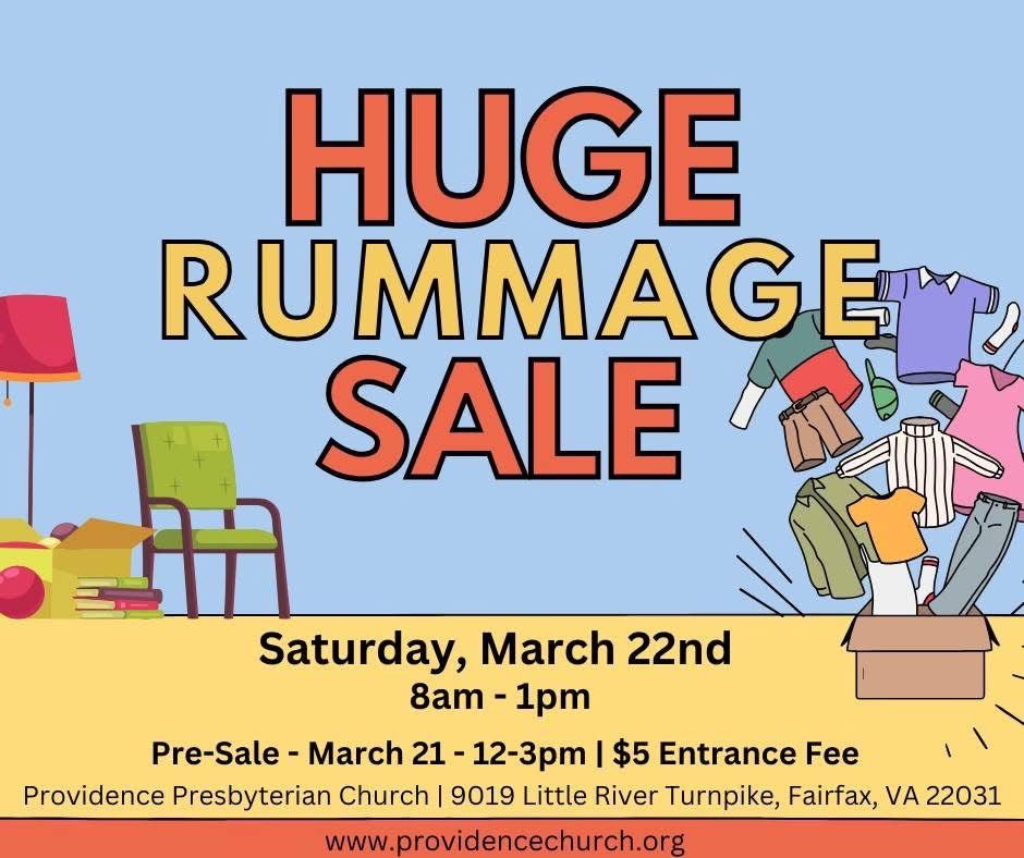 HUGE Rummage Sale