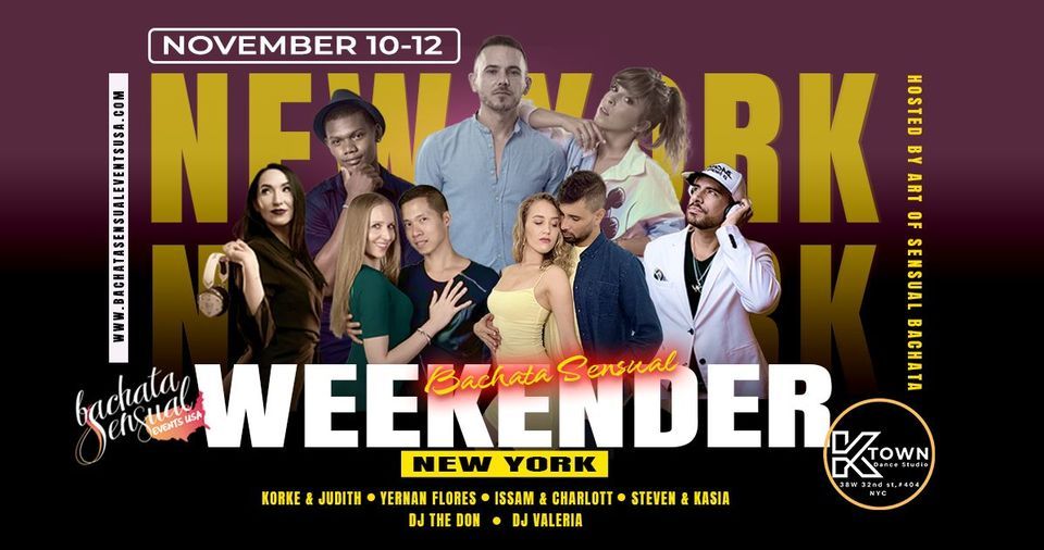 Bachata Sensual Weekender New York 2023