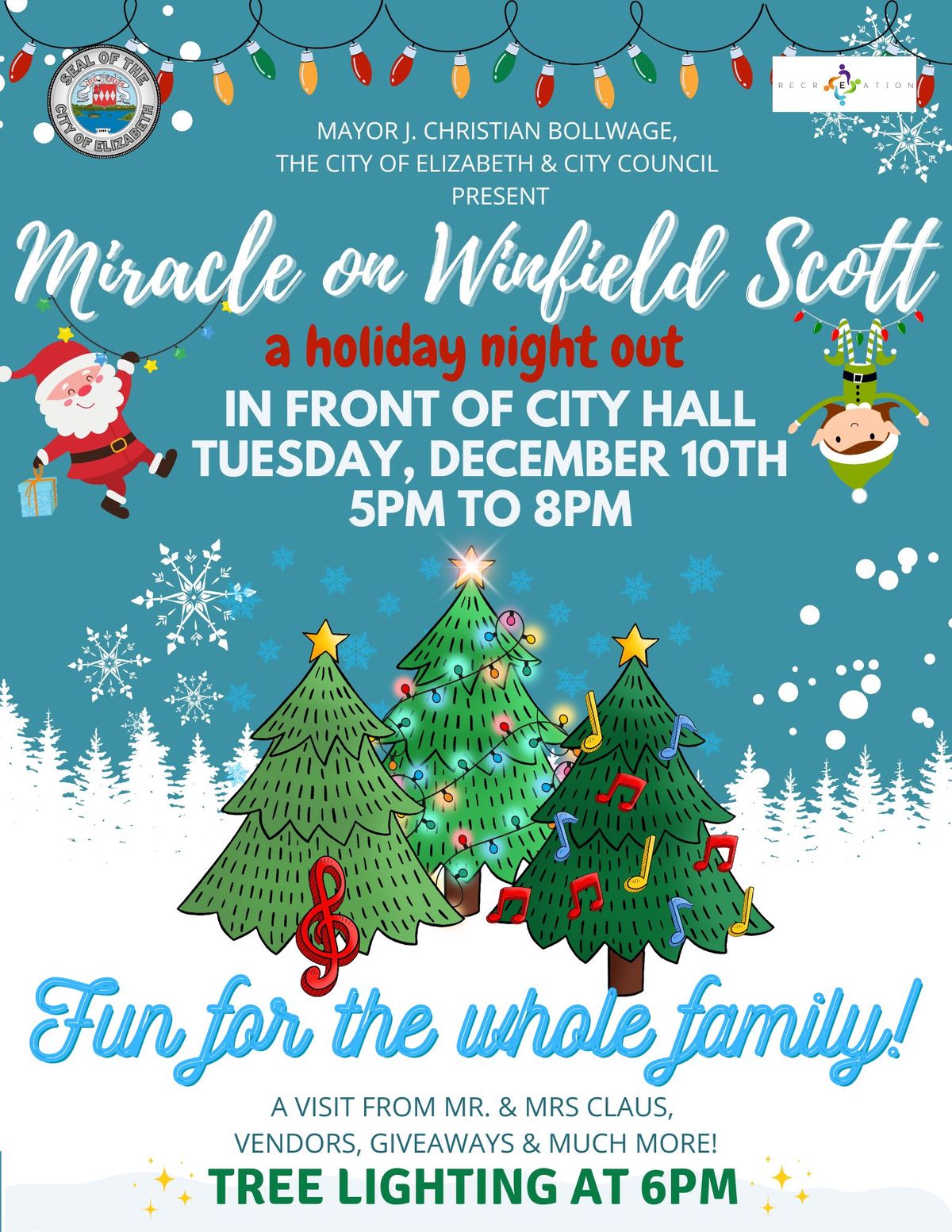 Miracle on Winfield Scott: A Holiday Night Out