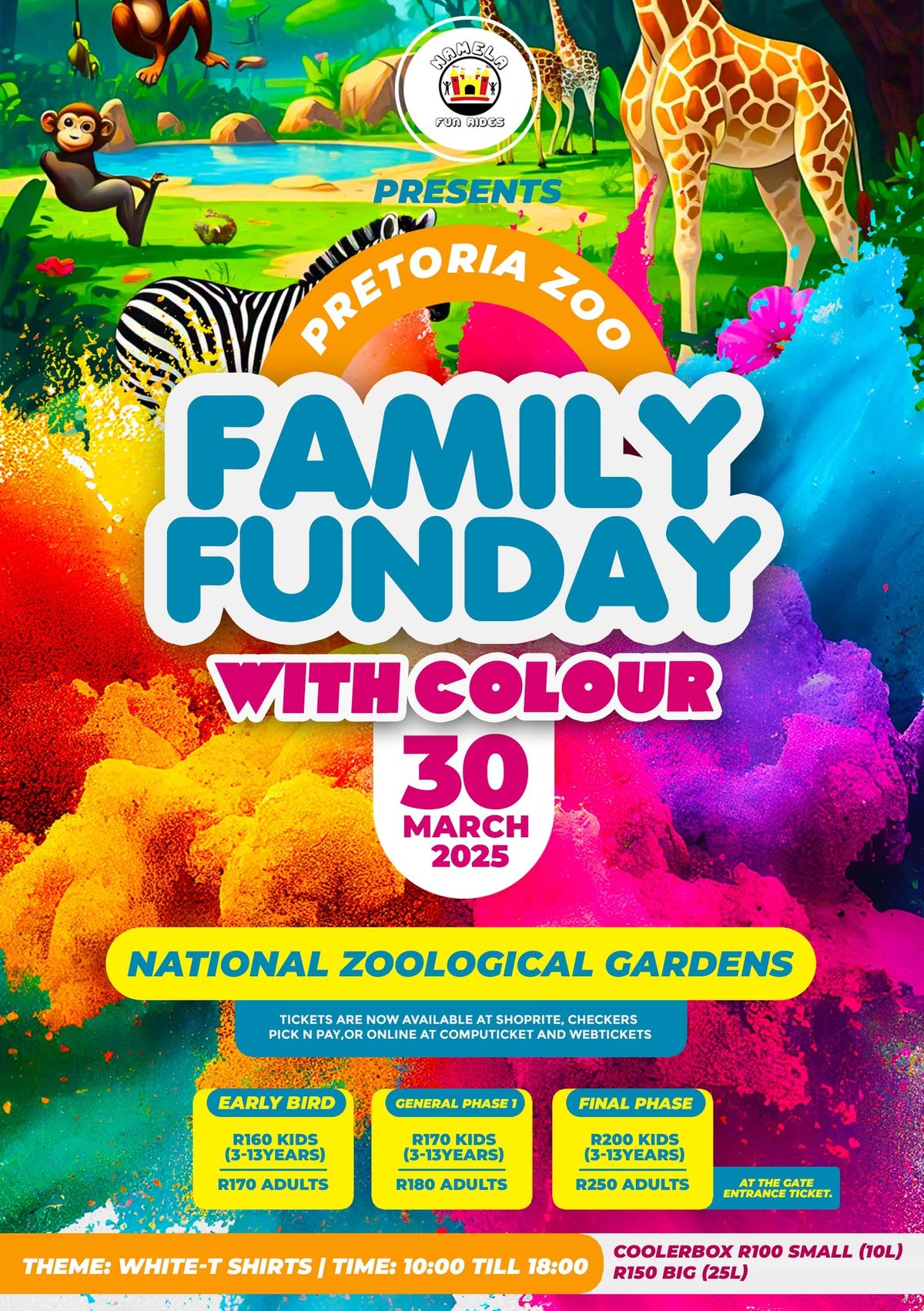 Pretoria Zoo Family Fun Day with Colour