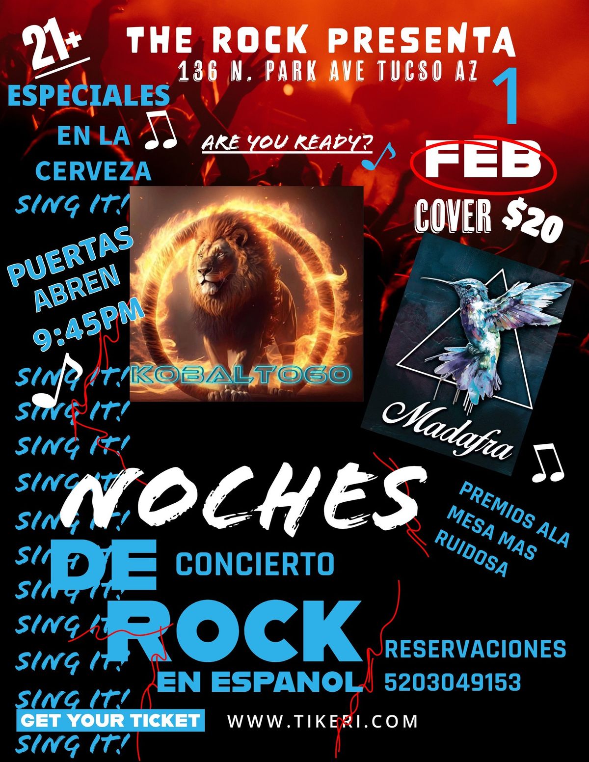 Noches de rock en espa\u00f1ol