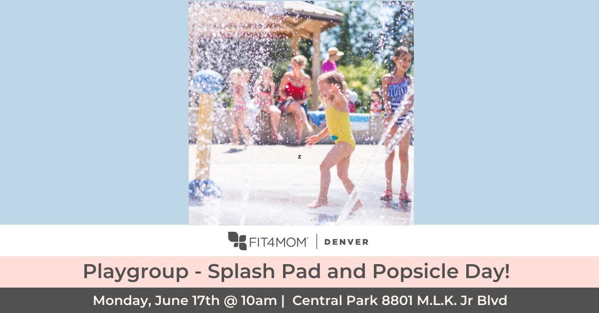 Play Date - Splash Pad and Popsicles! 