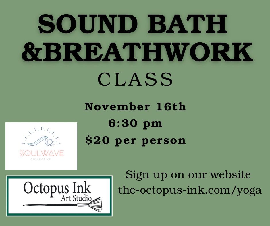 Sound bath & Breath work class 