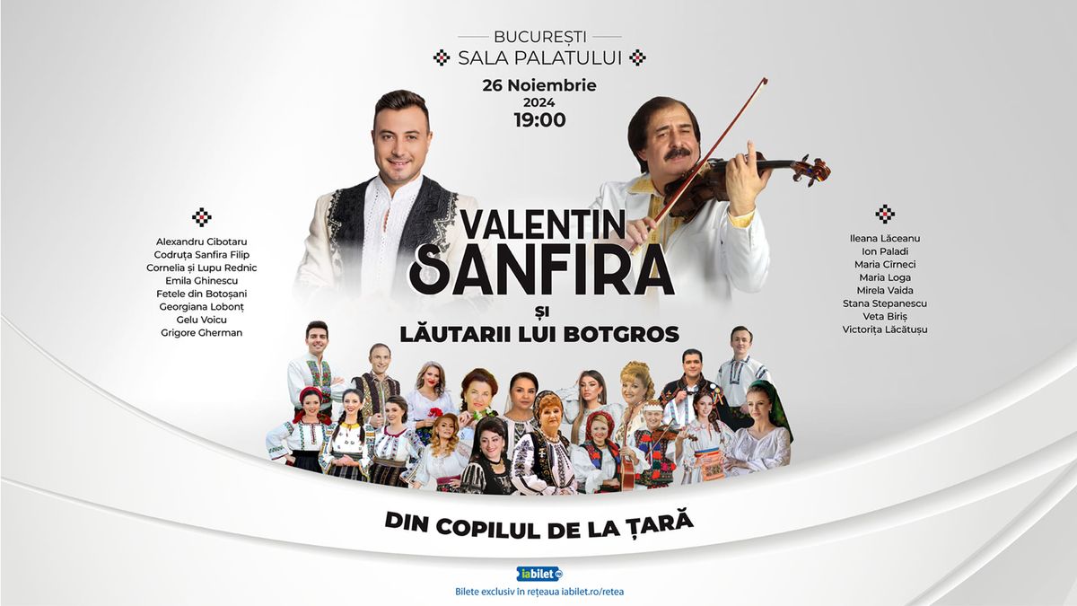 Valentin Sanfira - Din copilul de la \u021bar\u0103