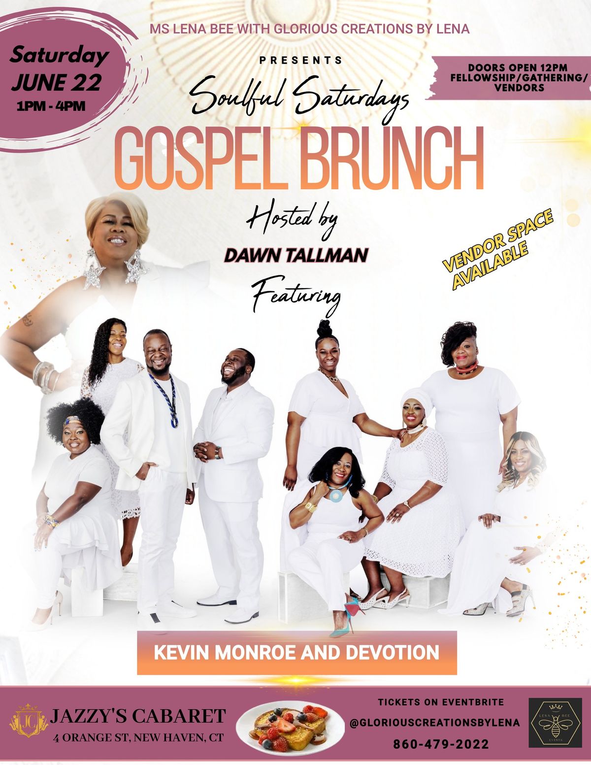 Soulful Saturdays Gospel Brunch with Kevin Monroe and Devotion