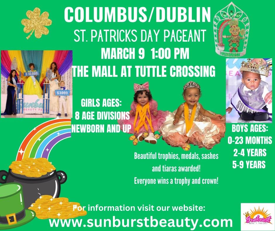 Columbus, OH St. Patricks Day Pageant in The Mall at Tuttle Crossing