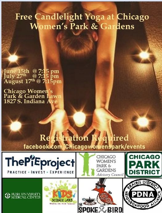 Candlelight Yoga at Chicago Women's Park & Gardens - July 27th, 2021
