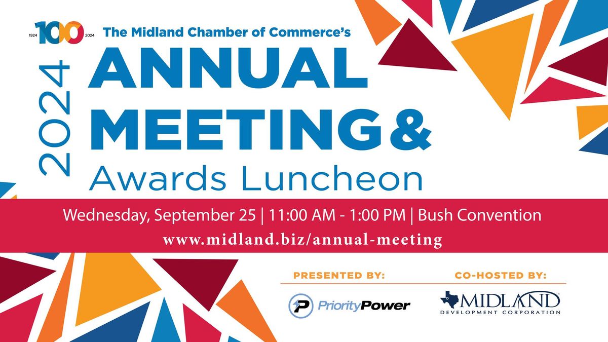 2024 Annual Meeting & Awards Luncheon