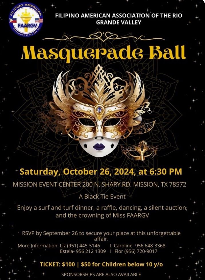 FAARGV MASQUERADE BALL 