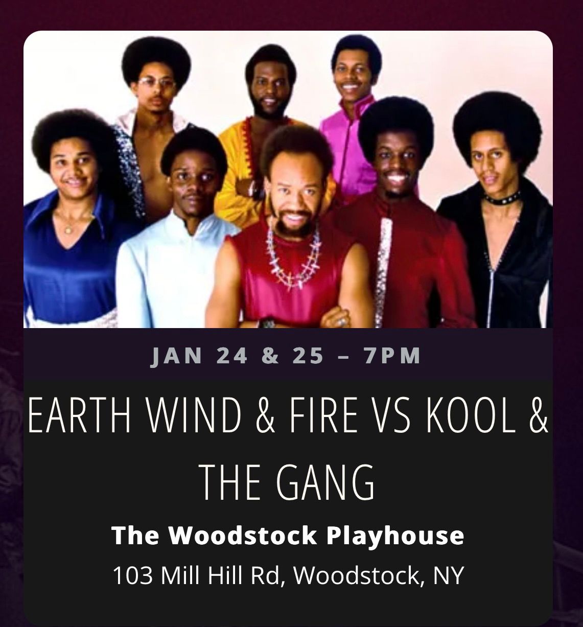 Rock Academy Students Present EARTH WIND & FIRE vs KOOL & THE GANG!