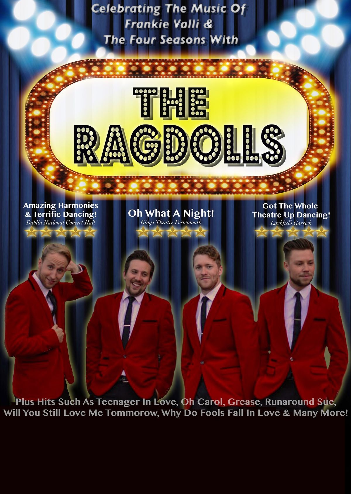 The Ragdolls: Celebrating the music of Frankie Valli & the Four Seasons