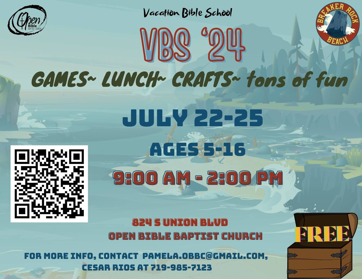 VBS 2024!!! FREE